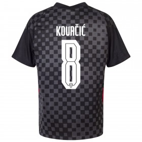 Hrvatska Mateo Kovacic 8 Gostujući Nogometni Dresovi  EURO 2020
